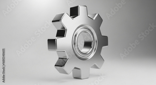 Gear mechanism cogwheel engineering industrial mechanical machine part metalwork technology design concept