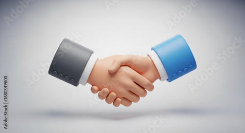 Business handshake partnership agreement deal cooperation success teamwork professional concept design