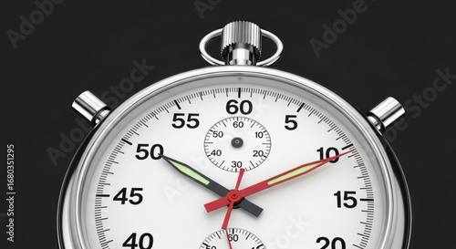 Stopwatch timer time chronometer countdown clock measure seconds minutes hours precision tool instrument 100