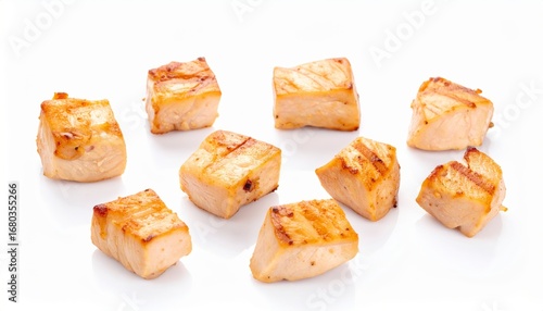 grilled chicken cubes