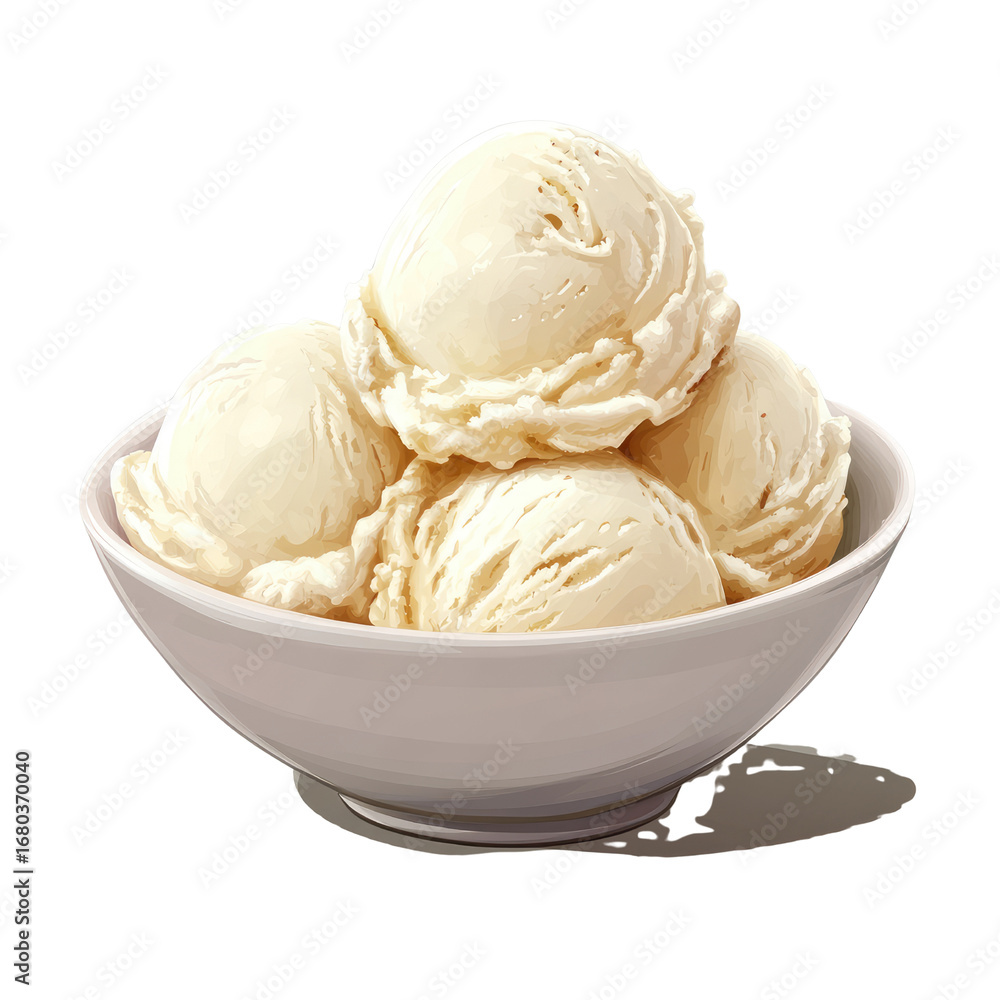 Indulge in a delightful bowl of creamy vanilla ice cream scoops. capturing the essence of pure, refreshing sweetness and the pleasure of a simple treat. Indulge in a delightful bowl of creamy vanilla ice cream scoops. capturing the essence of pure, refreshing sweetness and the pleasure of a simple treat.