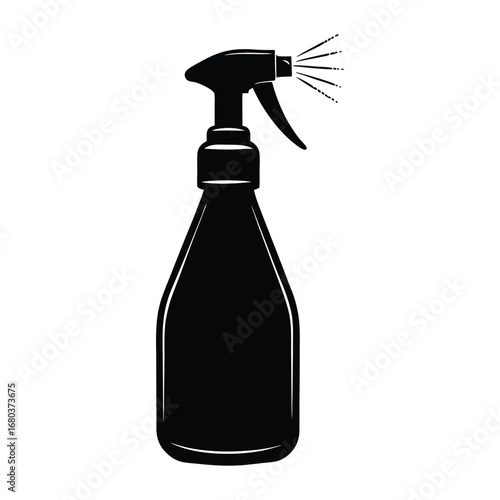 a spray bottle with a spray nozzle on it