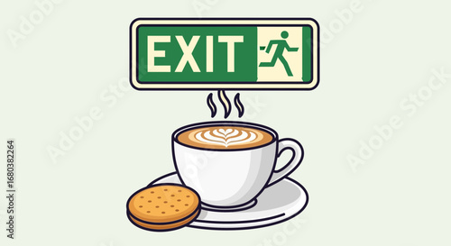 The Urgent Need For Coffee Breaking Time And Emergency Exit Strategy