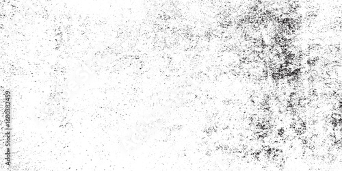 Distressed Grunge Black and White Texture Overlay Vector Background