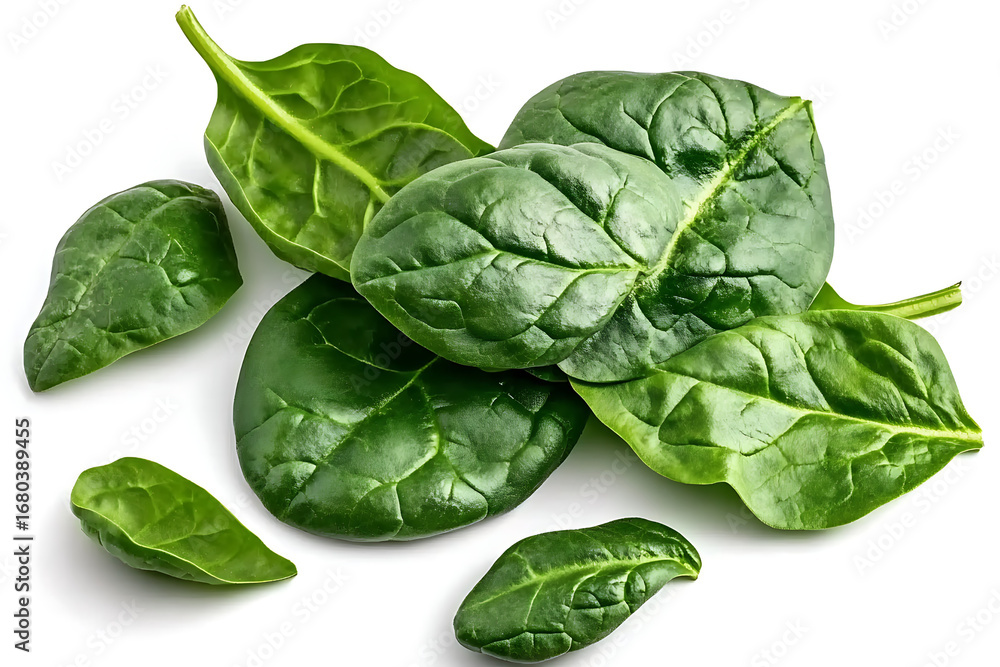 Fototapeta premium fresh spinach leaves