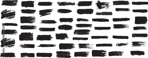 Brush Stroke Ink Texture Pack