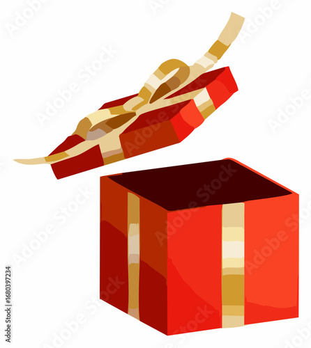 gift box with ribbon