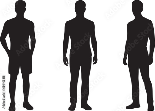 Male Silhouette Vector Illustration

Strong Man Silhouette Design

Modern Male Outline Graphic