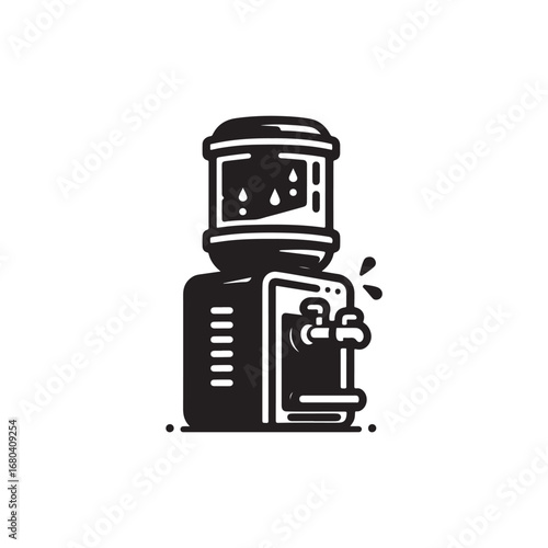 Water Cooler Vector (6).eps