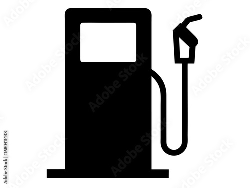 Fuel Pump  black silhouette vectorFuel Pum icon