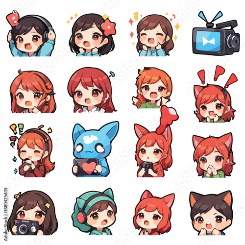 Cute Chibi Entertaiment Color