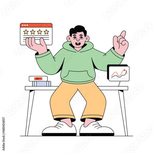 Feedback Vector illustration. EPS 10 file