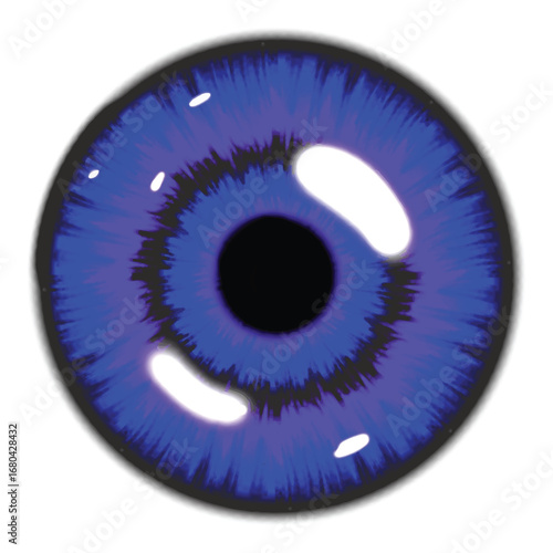 Realistic Eye Ball Object
