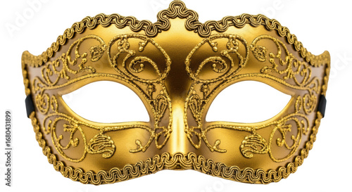 Isolated Venetian Mask