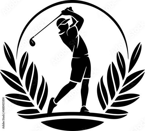 Golf Silhouette Clipart Bundle | Sports Vector Graphics