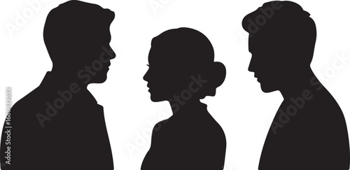 Romantic Couple Silhouette Vector

Loving Pair Silhouette Illustration

Together Forever Silhouette Design