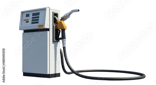 Obraz na płótnie Isolated Gas Pump