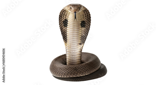Canvastavla Isolated Cobra Snake
