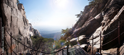 Photography 서울시 도봉구에 있는 도봉산의 풍경.