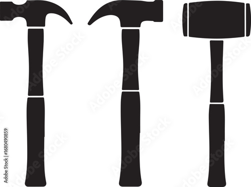 Black Hammers Tools claw hammer ball peen hammer