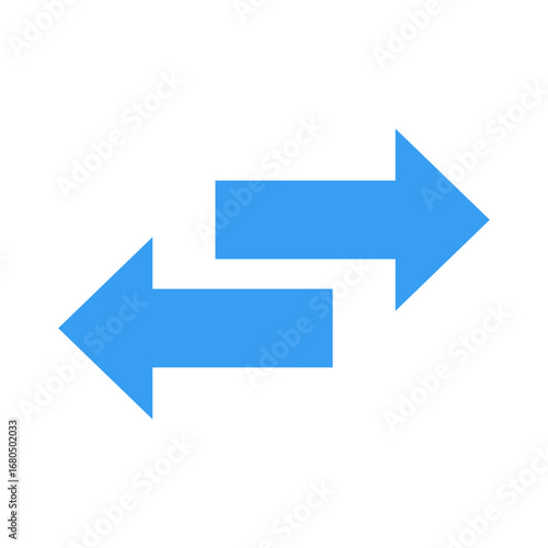 blue two flip arrow element Free Download blue two flip arrow element - GFXLoad