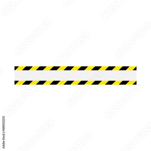 under construction sign border design element