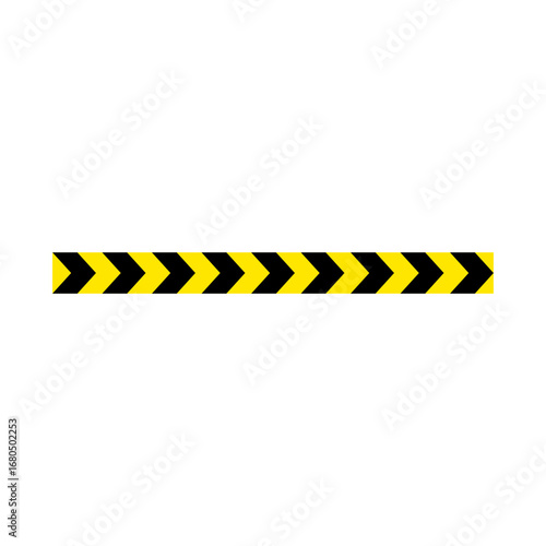 police line warning sign element