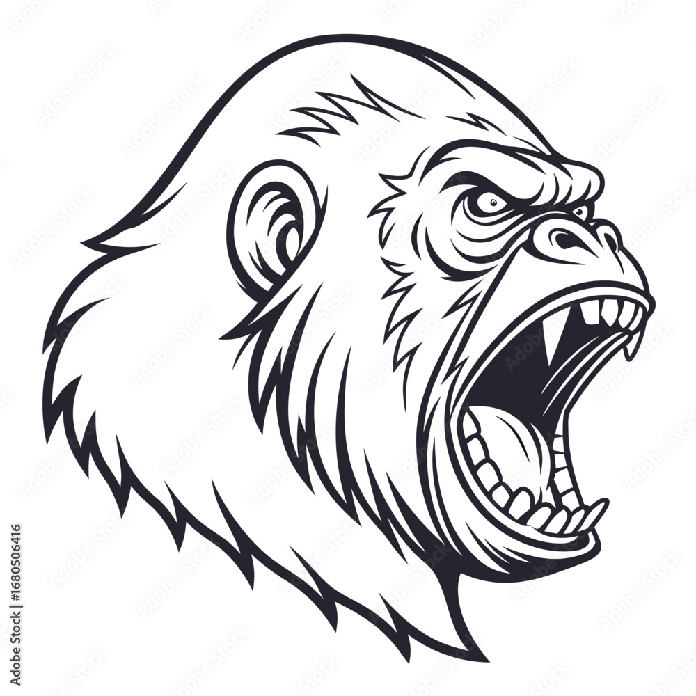 Fototapeta premium head of lion