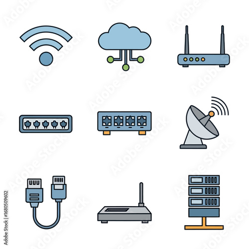 Seamless network connectivity with modern wireless router and server technology for your digital lifestyle solutions
