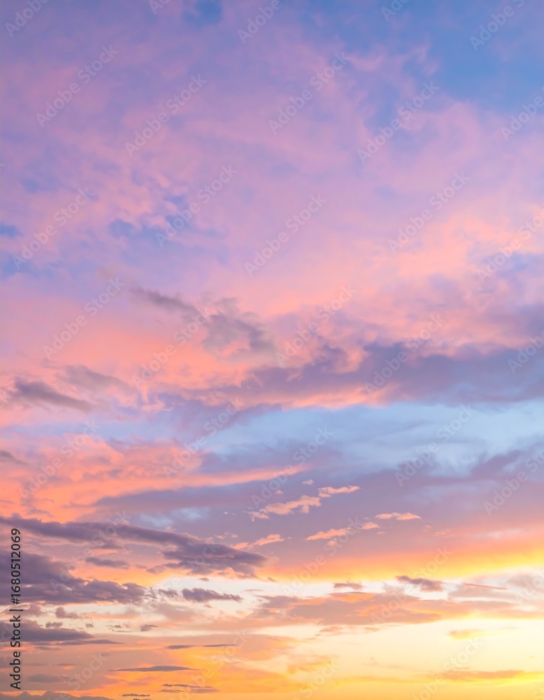 Obraz premium Soft sunset cloudscape (1)