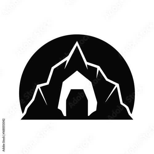 Cave Icon Vector Illustration