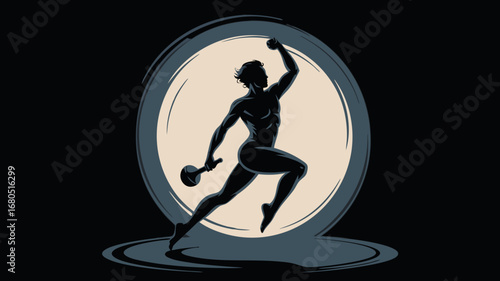 Dynamic Hanuman vector illustration, capturing the essence of powerful mythological strength, divine agility, and unwavering determination, perfect for spiritual and heroic design concepts