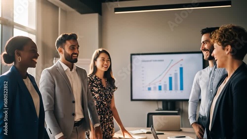 Diverse Business Team Uniting Hands in Collaboration for Success and Growth