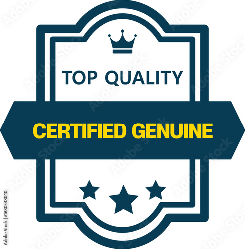 Authentic certified product