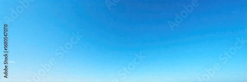 A serene view of a vast, clear blue sky, perfect for contemplation and relaxation The deep azure stretches endlessly overhead, offering a sense of peace and freedom , cloudless, inspiring