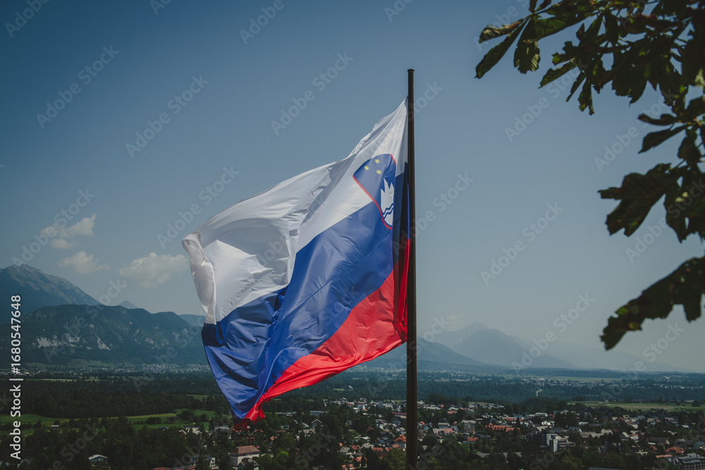 Fototapeta premium Bled Castle, the oldest in Slovenia