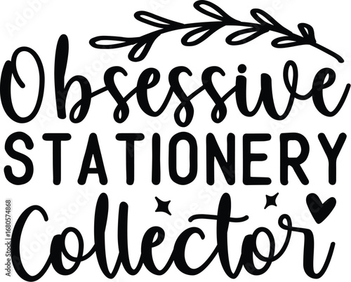 
obsessive stationery collector