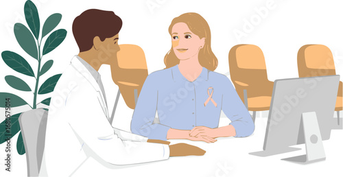 Breast Cancer Awareness Medical Consultation