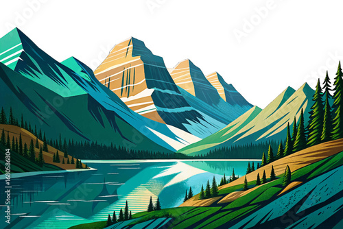 Glacier National Park Montana, alpine lakes, ice peaks, pristine wilderness, hidden American beauty