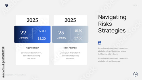 Business Agenda Infographic