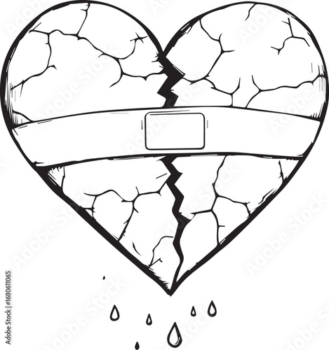 “The Heart That Didn’t Shatter, Just Spoke” (or) “Bandaged But Still Beating”