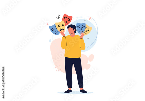 Understanding emotional expression and identity formation through the use of masks and personalities