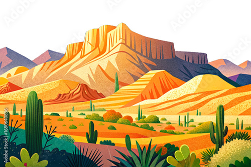 Guadalupe Mountains Texas, limestone peaks, fossil reef, desert wilderness, hidden natural American park