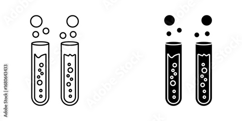  experimental concoction icon white on  bacground