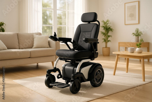 Wallpaper Mural Modern electric wheelchair with advanced features in a home setting Torontodigital.ca