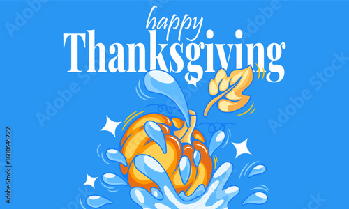 The golden gourd fell to the surface of the water