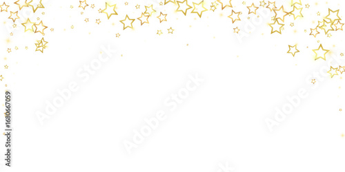 Christmas stars vector overlay.
