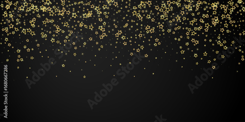 Christmas stars vector overlay.
