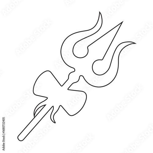 Shiva god trishul trident