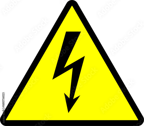 high voltage warning sign,Electric sign vector